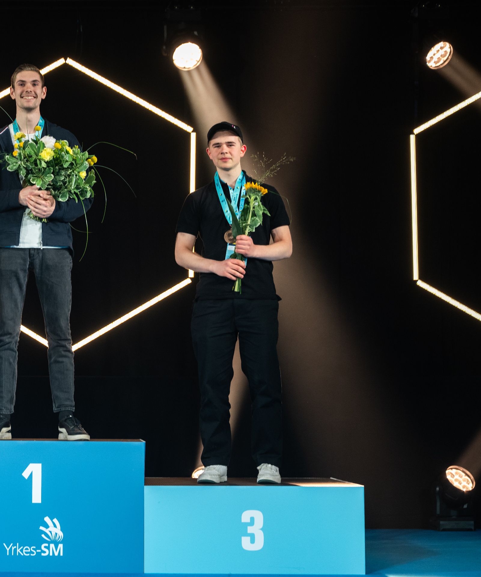 Creator on the Yrkes-SM podium